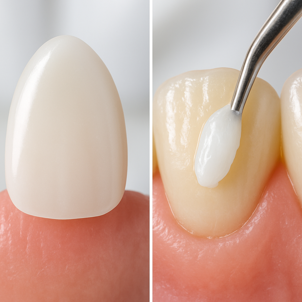 veneers vs bonding cost explained visually — Porcelain Veneers vs. Composite Bonding: Which Costs Less?