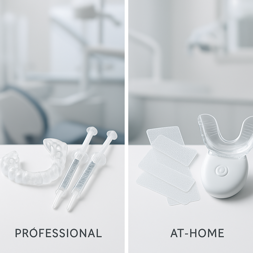 teeth whitening before summer explained visually — Teeth Whitening Before Summer: Professional vs. At-Home Kits